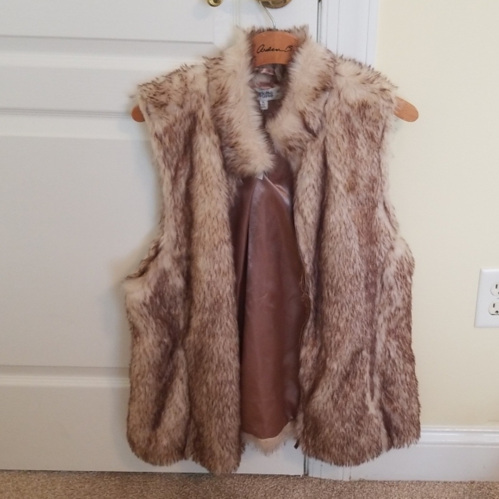 Charlotte Russe Faux Fur Vest